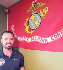 Marine veteran continues service at home